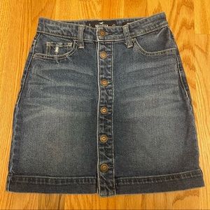Hollister High Rise Skirt Vintage Stretch Size 0